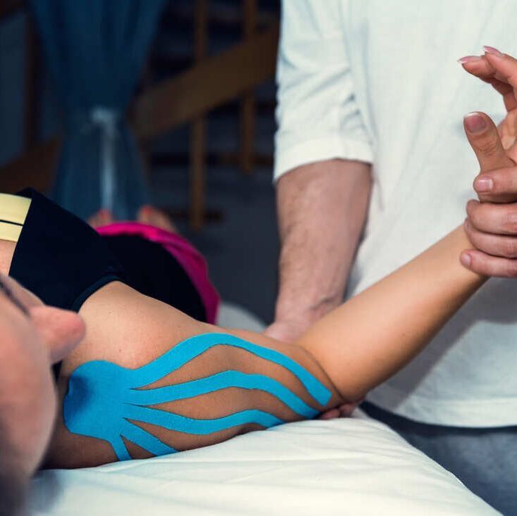 Kinesiotaping for physical therapy near me